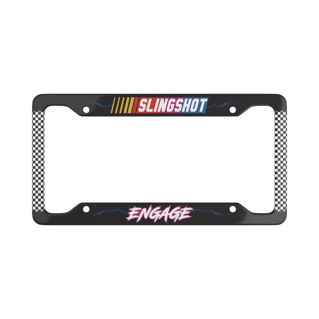 Talladega Nights Ricky Bobby Slingshot Engage License Plate Etsy