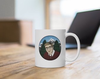 Joe Pera Talks With You Adult Swim White Ceramic Mug