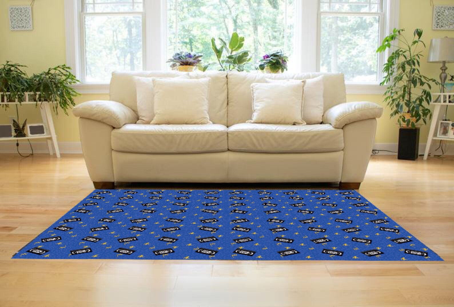 Retro VHS Movie Lover 90s Blockbuster Video Inspired Home Theater Area ...