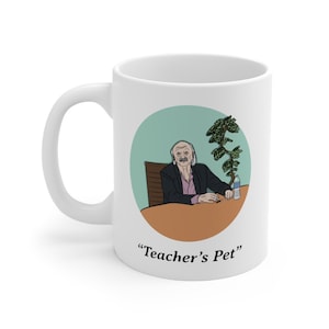 Ich denke, Sie sollten Lehrer Haustier weiße Keramik Becher verlassen