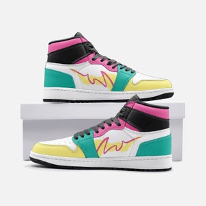 Retro 80s and 90s Style The Cooler Unisex High Top Sneaker
