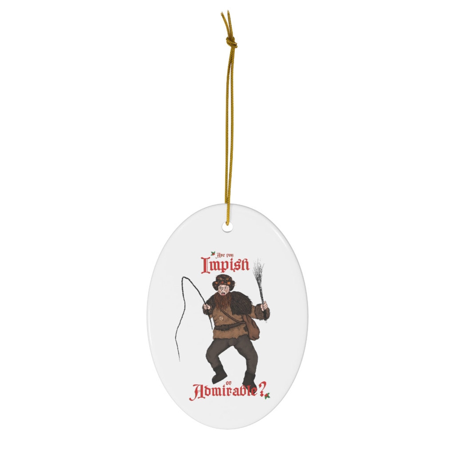 Impish or Admirable the Office Dwight Schrute Belsnickel | Etsy
