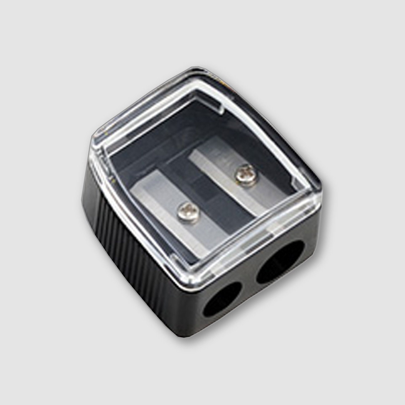 NJK Dual Pencil Sharpener Black From Japan