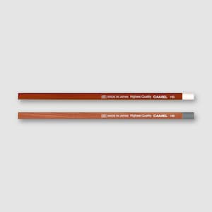 Matita Camel HB Set 6 pezzi in tonalità legno dal Giappone