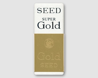 Seed Super Gold Eraser From Japan