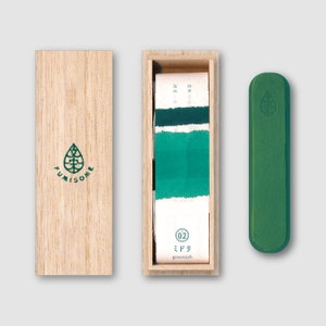 Fumisome Inkstick Green From Japan