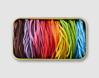 O&#39;Band Rubber Bands In A Tin From Japan