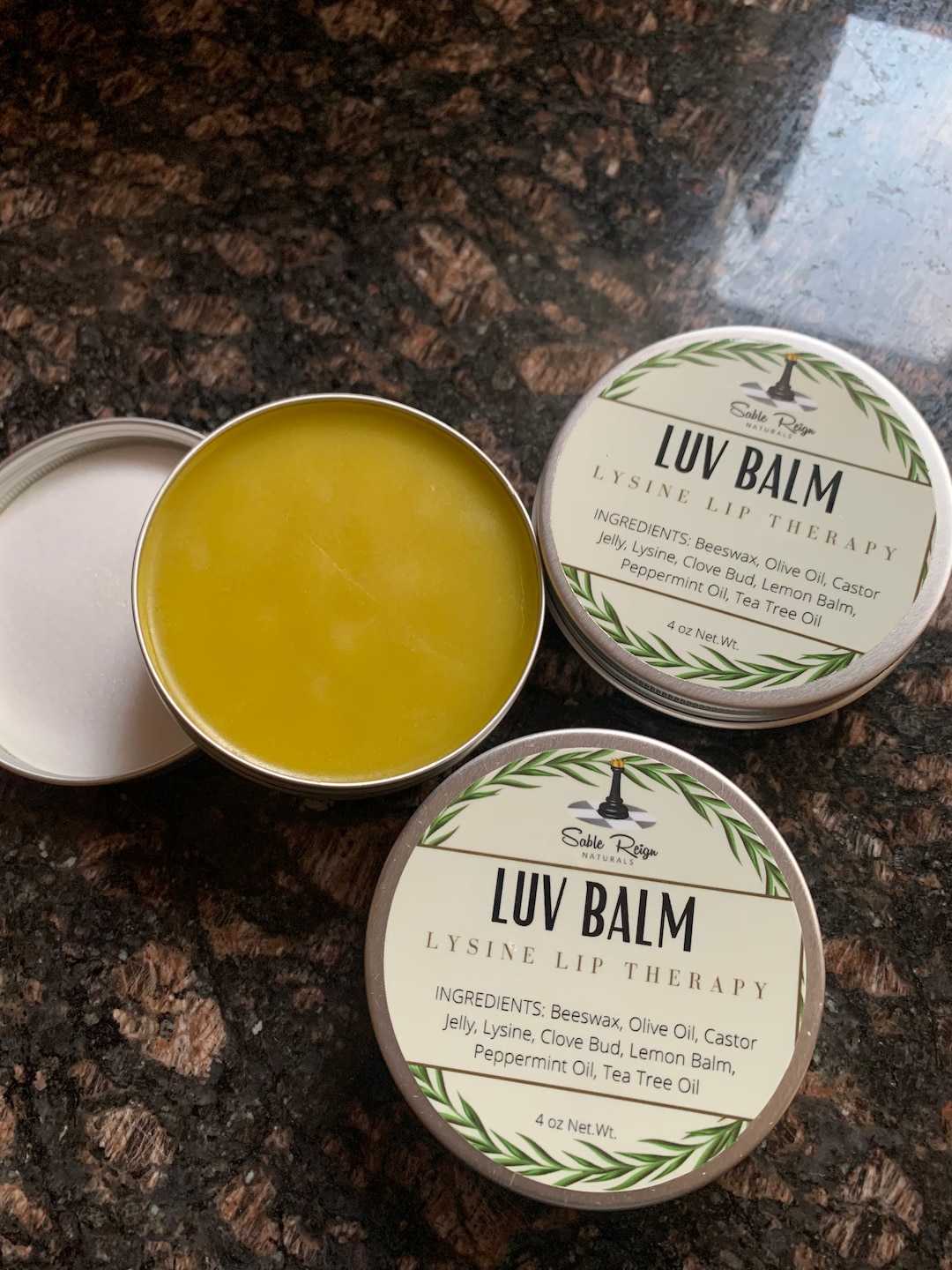 Luv Balm Lysine Lip Balm Etsy