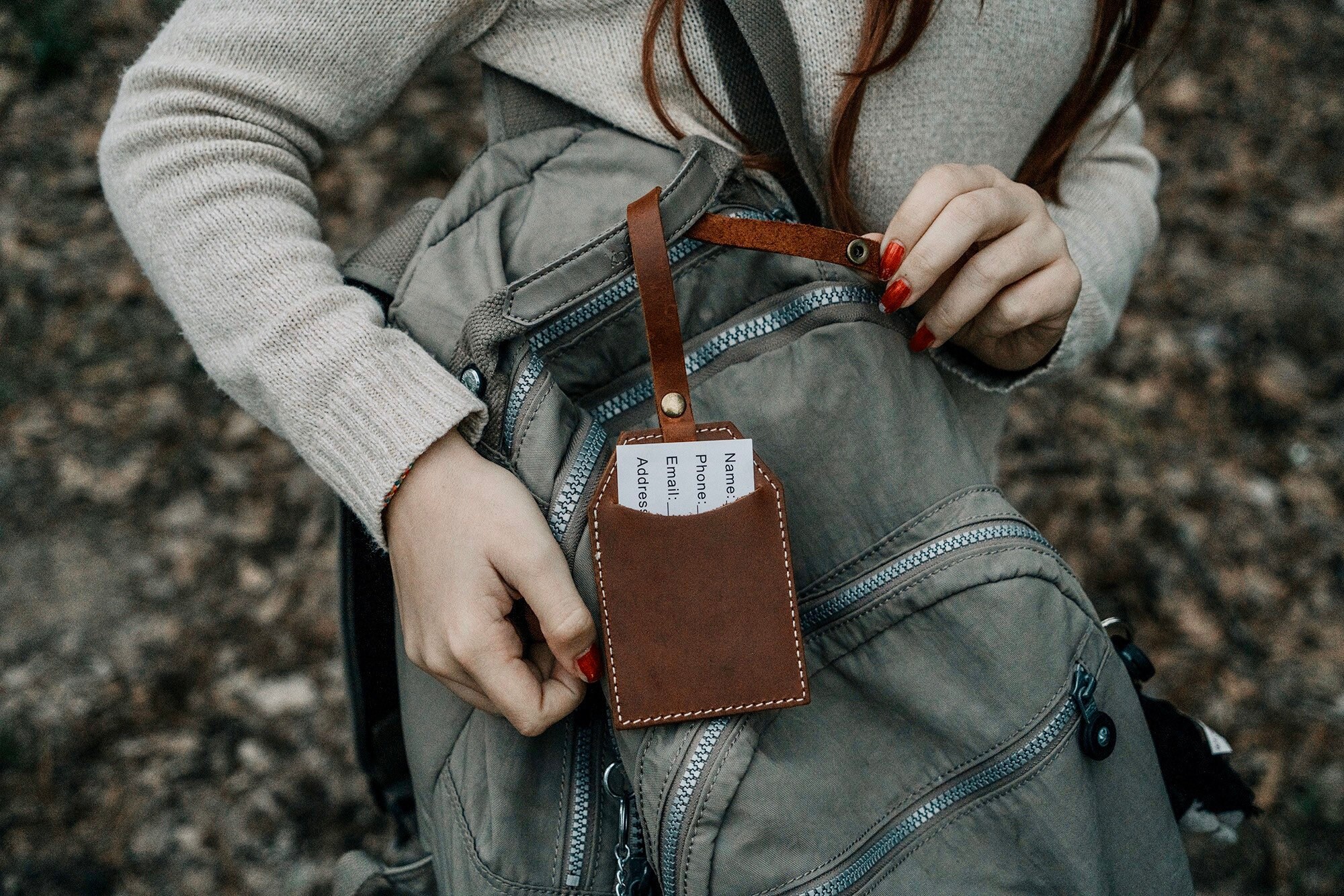 Luggage Tags Personalized Leather Luggage Tags Embossed Etsy