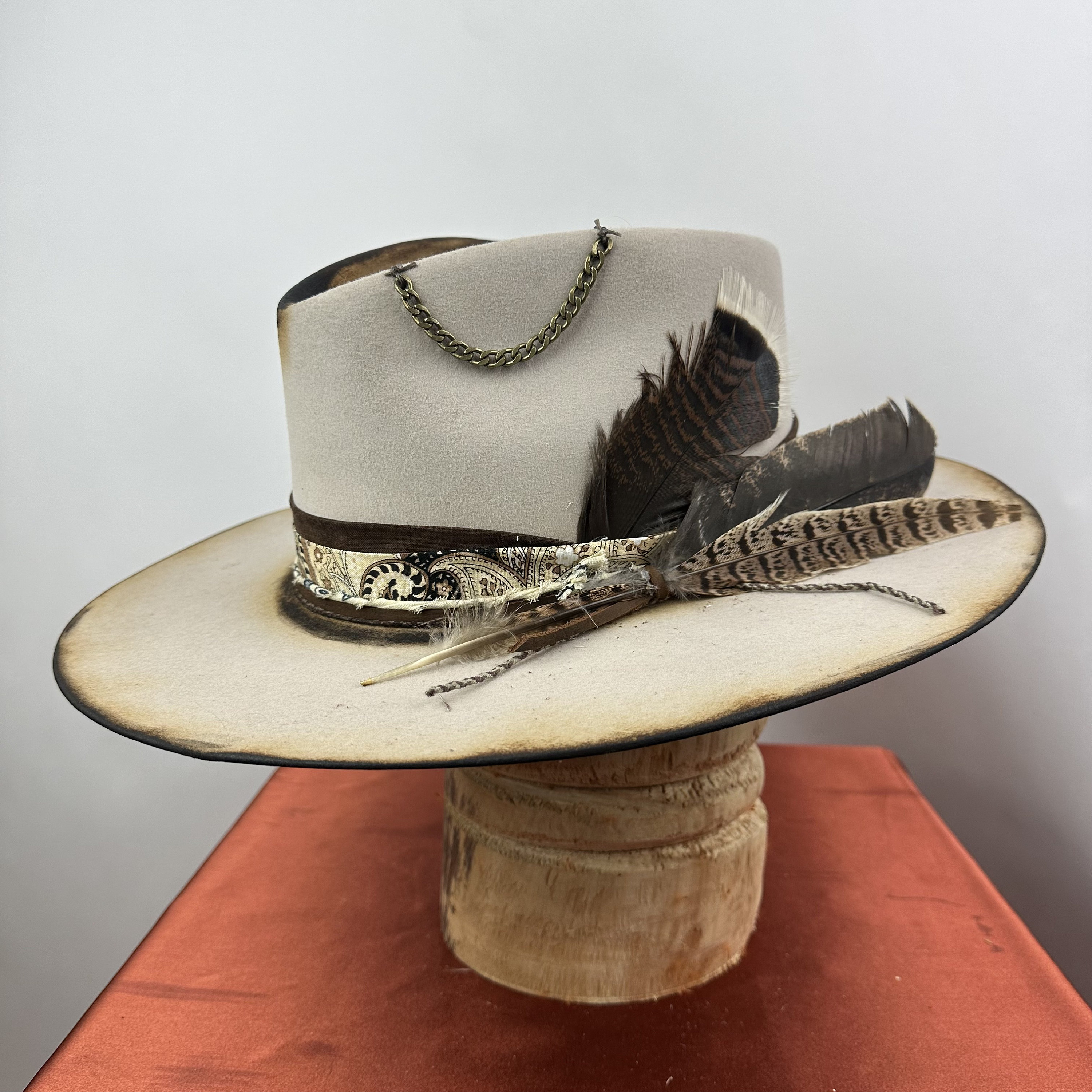 RevRan -one of a kind Western Hat size small Store 1 — Reverent Hats main image 2
