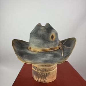 Black Distressed Western II