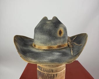 Black Distressed Western II