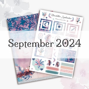 Digitales Junk Journal Set aus meinem Newsletter / Set September 2024