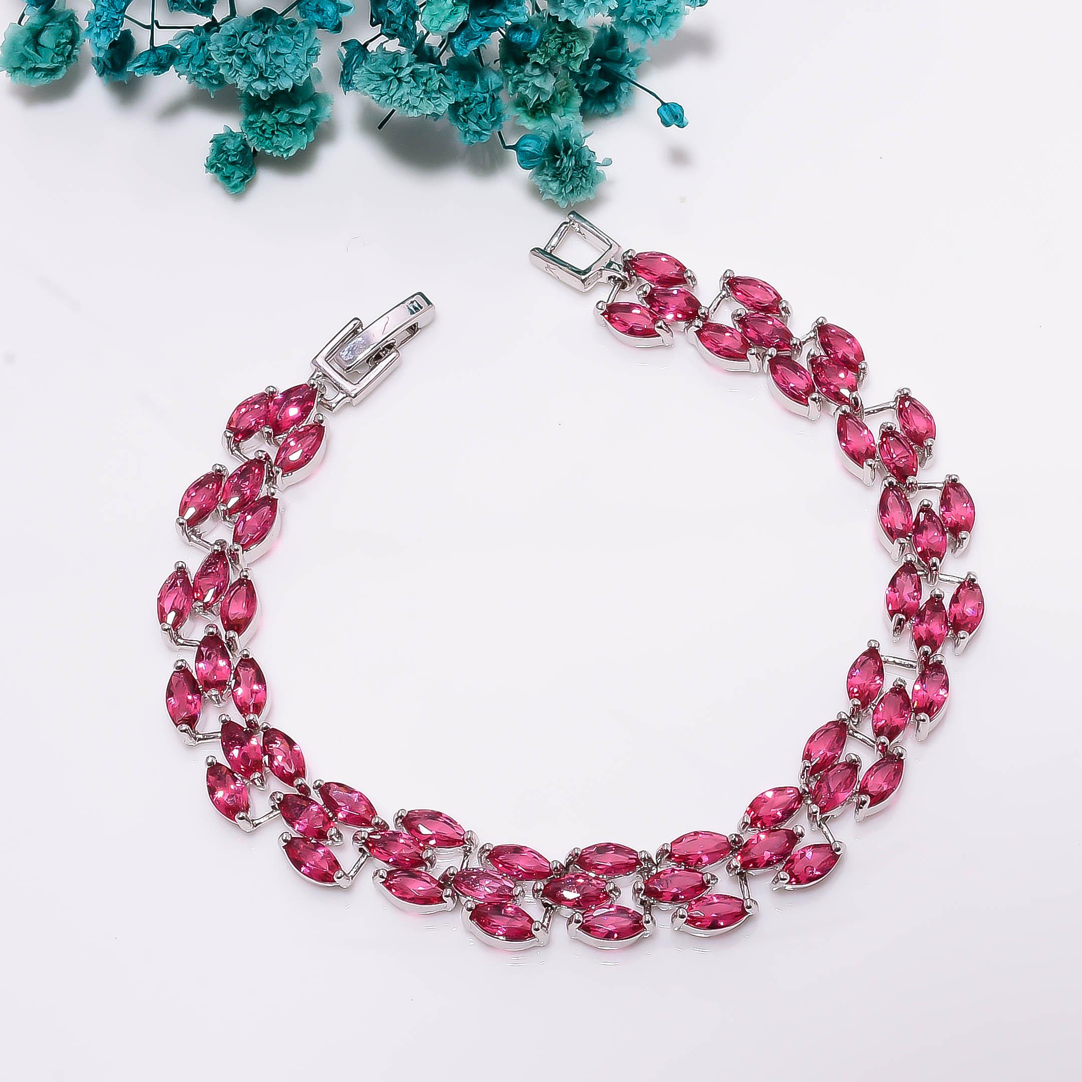 Bracciale Intrecciato Regolabile In Argento Sterling 925 Con Croce, Zirconi Cubici E Dettagli Rosa, Su Corda Di Nylon