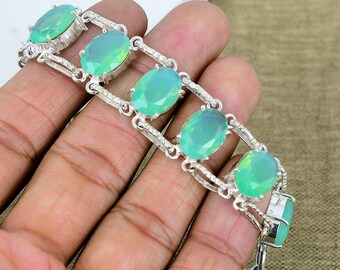 cuicui タンザナイト ジルコニア ブレスレット タンザナイトキュービックジルコニアテニスブレスレット：925