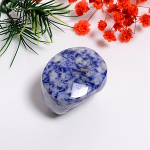 Natural Sodalite Oval Shape Ring | Sodalite Gemstone Ring | Handmade Stone Ring | Blue Sodalite Jewelry | Healing Power Crystal Jewelry