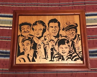Mayberry Wood Scroll Art