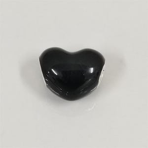 pandora black heart charm