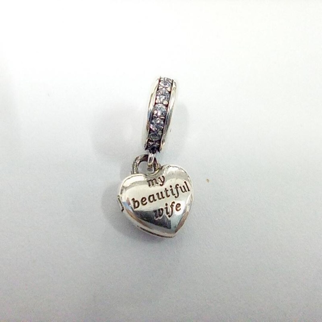 New Pandora Silver My Beautiful Wife Pendant Dangle Charm Gift