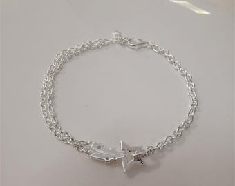 pandora jewelry silver bracelet for women shooting stars