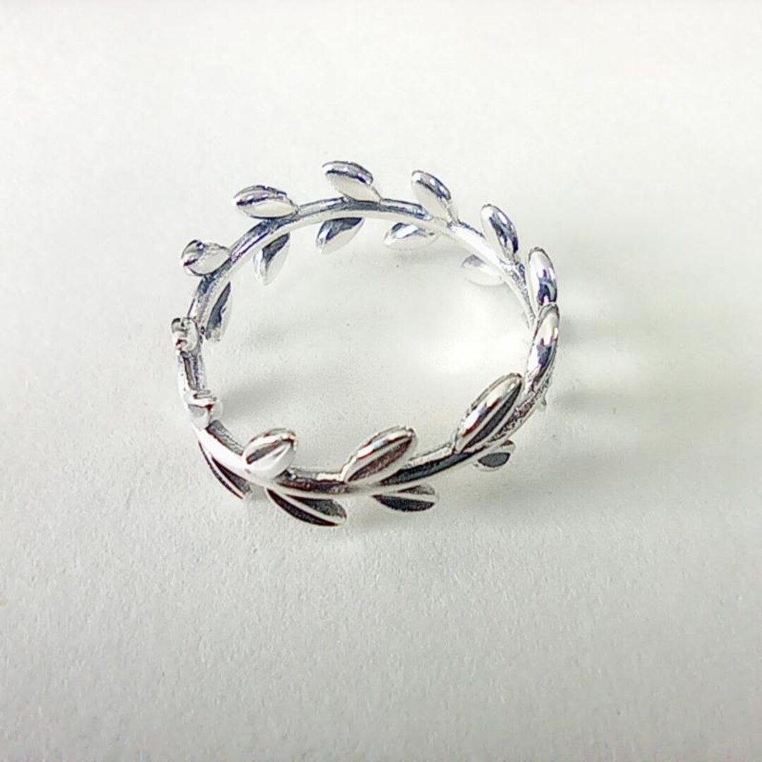 Pandora 925 Ale Laurel Wreath Wide Statement Ring Sz 50-58 Gift