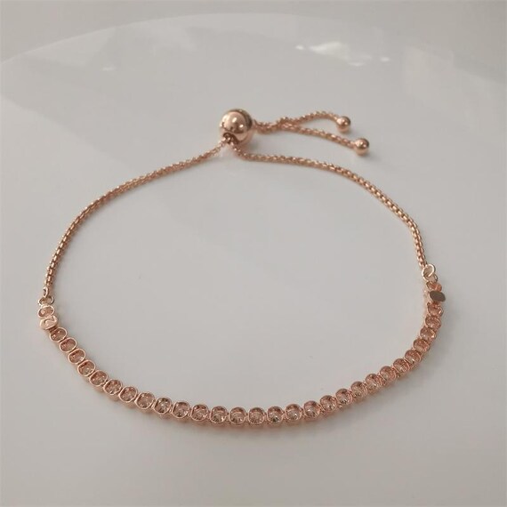 Chain Bracelet Pandora Golden Sparkling Strand Bracelet Pandora