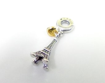 pandora charm bead eiffel tower pendant s925 ale