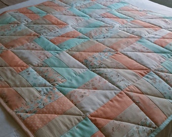 Lullaby, Pastel, Patchwork Baby Quilt