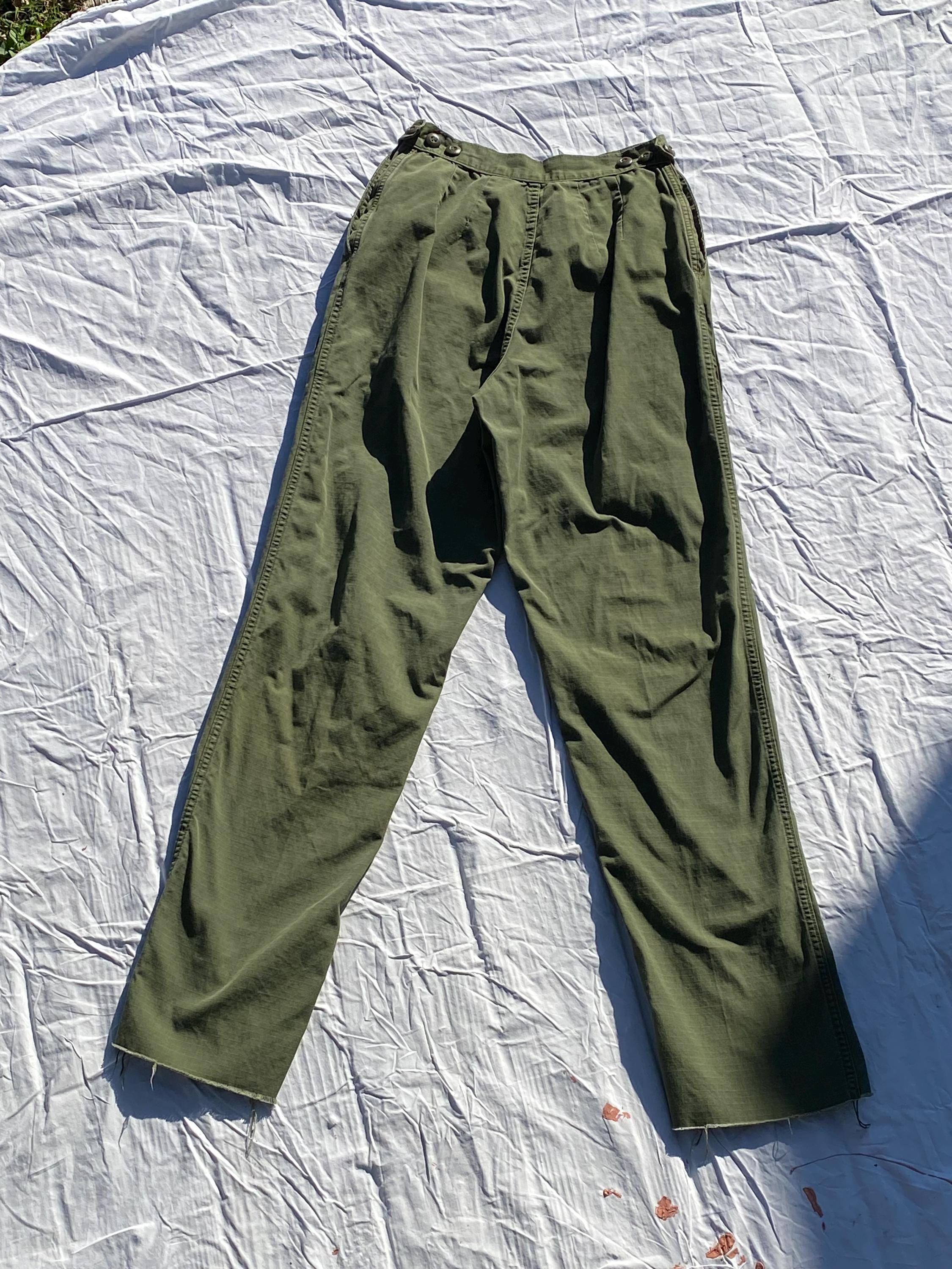 サルセーション　Crotch Pants Army Green 20210418_2BECOMEONE_1552_5f35f