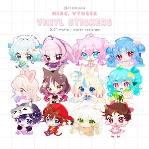 Indie/Misc. Vtuber Variety Stickers