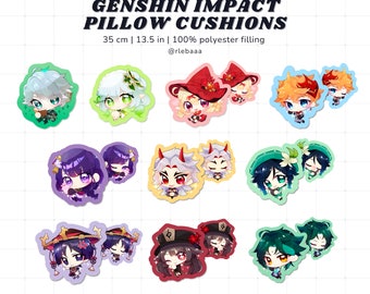 Genshin Impact Pillow Cushions