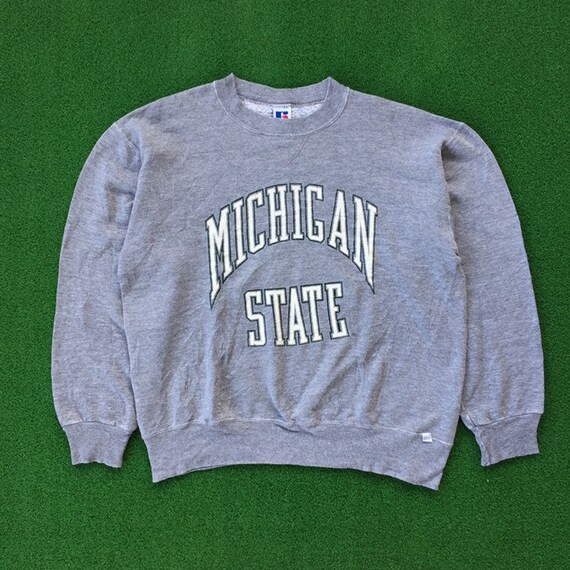 Rare! Vintage University Of Michigan Sweatshirt  Russell Athletic pullover Russell Athletic sweater Michigan Large Size