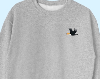 Toucan Sweatshirt, Little Toucan Sweater, Cute Toucan Crewneck, Toucan Top Gift, Cute Toucan Gift, Toucan UNISEX SWEATSHIRT