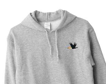 Toucan Hoodie, Toucan Lover Hoodie, Cute Bird Hooded Sweater, Toucan Sweatshirt, Toucan Lover Gift, Cute Bird Toucan UNISEX ADULTS Hoodie