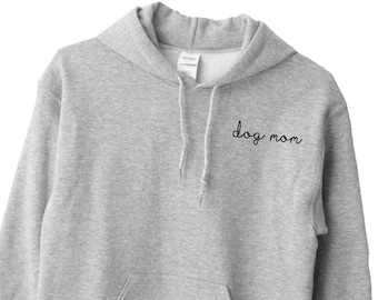 Dog Mom Heavy Blend Hooded Sweatshirt Hoodie, Dog Mom Script Hoodie, Hooded Sweater, Fur Mama Hoodie, Dog Mom, Dog Mama Hoodie UNISEX ADULTS