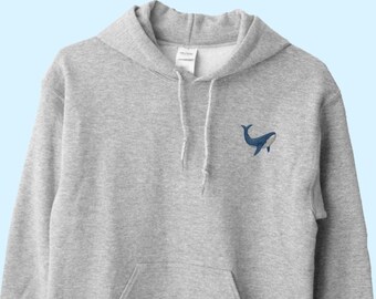 Wal Hoodie, süßer Wal Hoodie, Ozean-Liebhaber-Kapuzenpullover, Tauchtauchen-Liebhaber-Sweatshirt, niedliches Wal-Ozean-Geschenk, Wal UNISEX ADULTS Hoodie