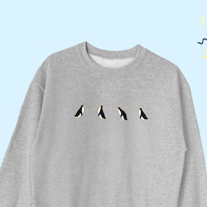 Penguin Sweatshirt, Penguin Lover Sweater, Penguin Lover Crewneck, Penguin Cute Gift, Penguin Gift, Cute Penguin UNISEX Adult Sweatshirt