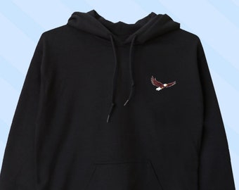 Eagle Hoodie, Cute Eagle Hoodie, Eagle Cute Gift Hooded Sweater, Eagle Lover Sweatshirt, Eagle Gift, Eagle Friend Gift UNISEX ADULTS Hoodie