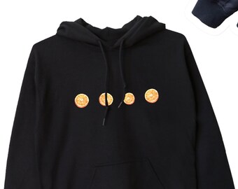 Orange Hoodie, Oranges Lover Hoodie, Cute Orange Hooded Sweater, Orange Sweatshirt, Orange Lover Friend Gift, Oranges UNISEX ADULTS Hoodie