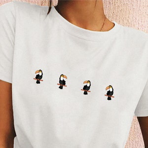 Toucan Shirt, Cute Toucan Icon Lover T-Shirt, Toucan Tee Shirt, Toucan Lover Gift Shirt, Toucan Tee, Gift Toucan Lover Friends UNISEX Shirt