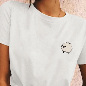 Sheep Shirt, Sheep Lover T-Shirt, Cute Sheep Tee Shirt, Sheep Friend Shirt, Cute Sheep Tee, Gift For Sheep Lover Friend, Sheep UNISEX TShirt