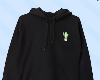 Cactus Hoodie, Cute Cactus Hoodie, Cactus Sweater, Desert Lover Friend Hoodie, Cactus Lover Sweater Jumper, Cactus Icon UNISEX ADULT HOODIE