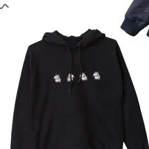 Hippopotamus Hoodie, Cute Hippo Hoodie, Hippopotamus Hooded Sweater, Hippo Lover Sweatshirt, Cute Hippo Gift, Hippo Lover UNISEX ADULTS Gift