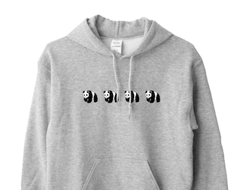 Sweat à capuche panda, sweat à capuche Panda Lover, pull à capuche panda icon, sweat panda, cadeau panda lover, panda icon unisexe sweat à capuche ADULTES