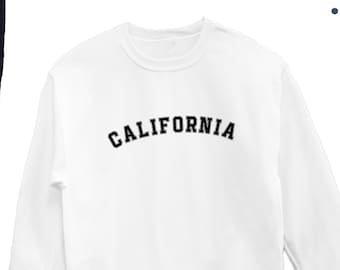 Sudadera de California / Regalo de California / Suéter de California / Bonita sudadera con capucha de California / Suéter de CA / Regalo para los amantes de California, UNISEX