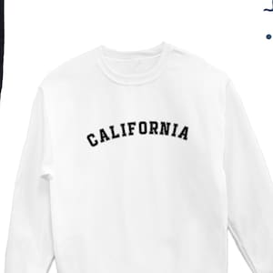 California Sweatshirt / California gift / California Sweater / Cute California Hoodie / CA Sweater /  Gift for California Lover, UNISEX