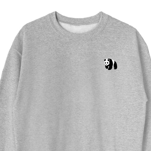 Panda Sweatshirt, Cute Panda Icon Sweater, Cute Panda Animal Lover Sweater, Panda Sweatshirt, Panda Top Gift, Panda Lover Gift, UNISEX