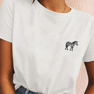 Zebra Shirt, Zebra Lover T-Shirt, Cute Zebra Tee Shirt, Animal Zebra Gift Shirt, Safari Animal Tee, Gift Zebra Lover Friends UNISEX Shirt
