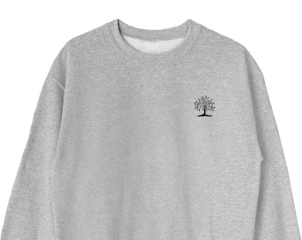 Tree Icon Sweatshirt, Cute Tree Sweater, Tree Sweater, Tree Lover Sweatshirt, Cute Nature Top Gift,  Tree Nature Gift, Nature Lover, UNISEX