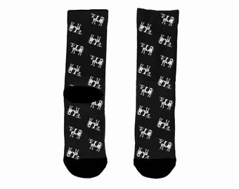 Kuh Socken, süße Kuh Socken, einfache Kuh Design Socken, lustige Kuh Socken, Kuh Liebhaber Freund Socken, süße Kuh Geschenke, Bauernhof Tier Liebhaber Freund Geschenk